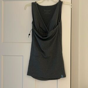 Lalabu womens Soothe Shirt - small gray